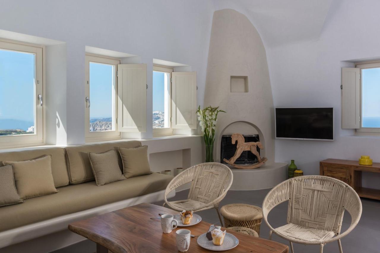 Вилла White & Co Santorini Пиргос Экстерьер фото